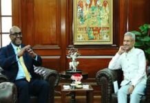 फिजी के स्वास्थ्य मंत्री ने जयशंकर से मुलाकात की