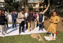 बाबा श्याम के भव्य दरबार की रखी गई आधारशिला