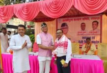 जानकीपुरम कल्याण समिति का शपथ ग्रहण समारोह व होली मिलन