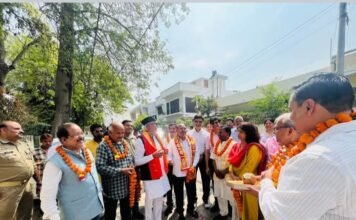 जानकीपुरम में विकास कार्यों का हुआ शिलान्यास