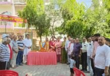 जानकीपुरम कल्याण समिति ने डा. भीमराव अम्बेडकर की जयंती मनायी