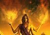 शर्व रुद्र का आधिभौतिक रूप शर्व रुद्र भगवान शिव का त्रिपुर संहार करते हुए दिव्य स्वरूप