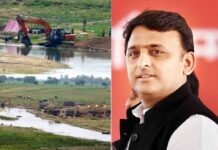 अखिलेश राज में खनन का खेल, 477 करोड़ का नुकसान