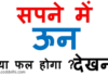 स्वप्न में ऊन और काम करना दिखे तो क्या होता है? स्वप्न में ऊन कातने और काम करने का स्वप्न फल